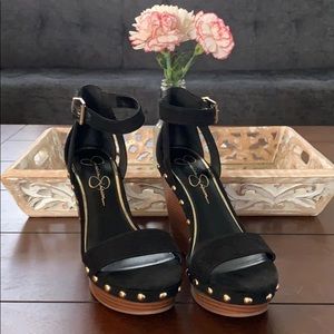 Never worn, New Jessica Simpson wedges